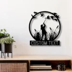 Hunting Fishing Metal Sign Mallard Hunting 1