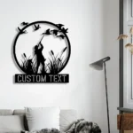 Hunting Fishing Metal Sign Mallard Hunting 1