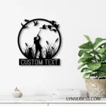 Hunting Fishing Metal Sign Mallard Hunting 1