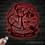 Hunting Fishing Metal Sign Personalized Photographer Name 1