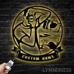 Hunting Fishing Metal Sign Personalized Photographer Name 1