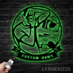 Hunting Fishing Metal Sign Personalized Photographer Name 1