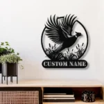 Hunting Fishing Metal Sign Pheasant Stalking 1