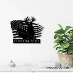 Hunting Fishing Metal Sign Tracking And Fishing 1