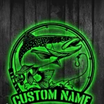 Hunting Fishing Metal Sign Trout Trout 1