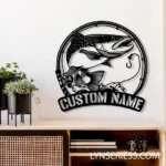 Hunting Fishing Metal Sign Trout Trout 1