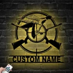 Hunting Fishing Metal Sign Waterfowl Hunting 1