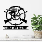 Hunting Fishing Metal Sign Waterfowl Hunting 1