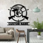 Hunting Fishing Metal Sign Waterfowl Hunting 1