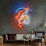 Hunting Fishing Neon Sign Beautiful Fish Pictures 1