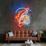 Hunting Fishing Neon Sign Beautiful Fish Pictures 1