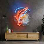 Hunting Fishing Neon Sign Beautiful Fish Pictures 1