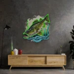 Hunting Fishing Neon Sign Cold Fishing Frame 1