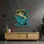 Hunting Fishing Neon Sign Fish Relax With Water 1
