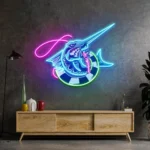 Hunting Fishing Neon Sign Float Fishing 1