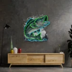 Hunting Fishing Neon Sign Magic Fishing Frame 1