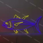 Hunting Fishing Neon Sign Tuna Fish 1