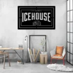 Ice House Metal Sign Since 1855 1