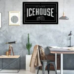 Ice House Metal Sign Since 1855 1