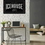 Ice House Metal Sign Since 1855 1