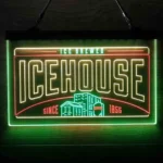 Icehouse Neon Sign Brewing Co 3 Color 1