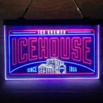 Icehouse Neon Sign Brewing Co 3 Color 1
