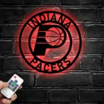 Indiana Pacers Metal Sign Nba 1
