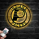 Indiana Pacers Metal Sign Nba 1