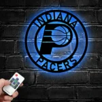 Indiana Pacers Metal Sign Nba 1