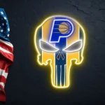 Indiana Pacers Neon Sign The Punisher 1