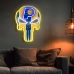 Indiana Pacers Neon Sign The Punisher 1