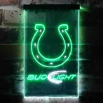 Indianapolis Colts Neon Sign Detailed Bud Light 1