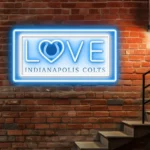 Indianapolis Colts Neon Sign Love Sign 1