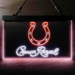 Indianapolis Colts Neon Sign Tiara Royal 1
