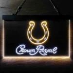 Indianapolis Colts Neon Sign Tiara Royal 1
