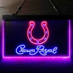 Indianapolis Colts Neon Sign Tiara Royal 1
