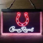 Indianapolis Colts Neon Sign Tiara Royal 1