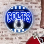 Indianapolis Colts Neon Sign Vintage Acrylic 1