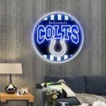 Indianapolis Colts Neon Sign Vintage Acrylic 1