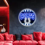 Indianapolis Colts Neon Sign Vintage Acrylic 1
