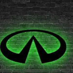 Infiniti Metal Sign Logo Car 1