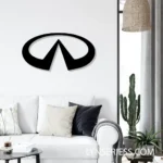 Infiniti Metal Sign Logo Car 1