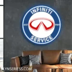Infiniti Neon Sign Super Car 1