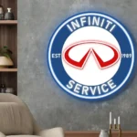 Infiniti Neon Sign Super Car 1