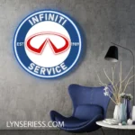 Infiniti Neon Sign Super Car 1