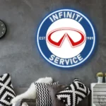 Infiniti Neon Sign Super Car 1
