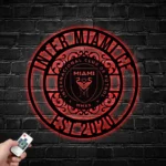 Inter Miami Metal Sign Custom Mls Fc 1