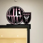 Inter Miami Metal Sign Fc 1