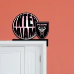 Inter Miami Metal Sign Fc 1