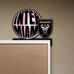 Inter Miami Metal Sign Fc 1